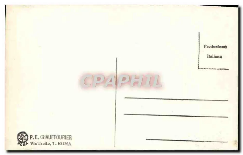 Loggie di Raffaello — Vaticano — P.E. Chauffourier - Verso