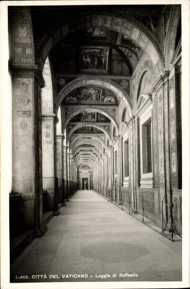 Loggia di Raffaello — Vatikanstadt — Brunner & Cie, Nr. 1-465 - Vorderseite