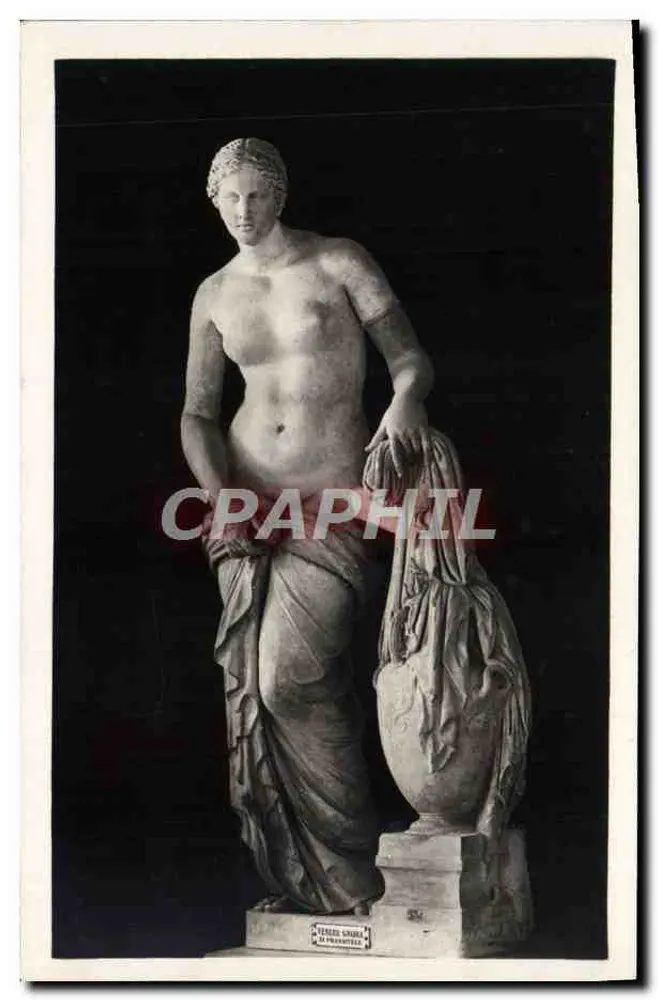 Vênus de Praxiteles — estátua grega do século IV a.C. — Graphe d'Art d'Arte - Frente