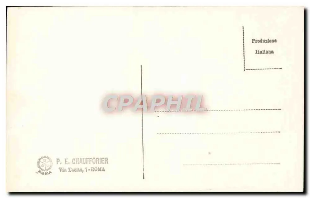 Vatikan — Heiliger Lorenzo präsentiert den Kaiser Angeleco — P. E. Chaufforier - Rückseite