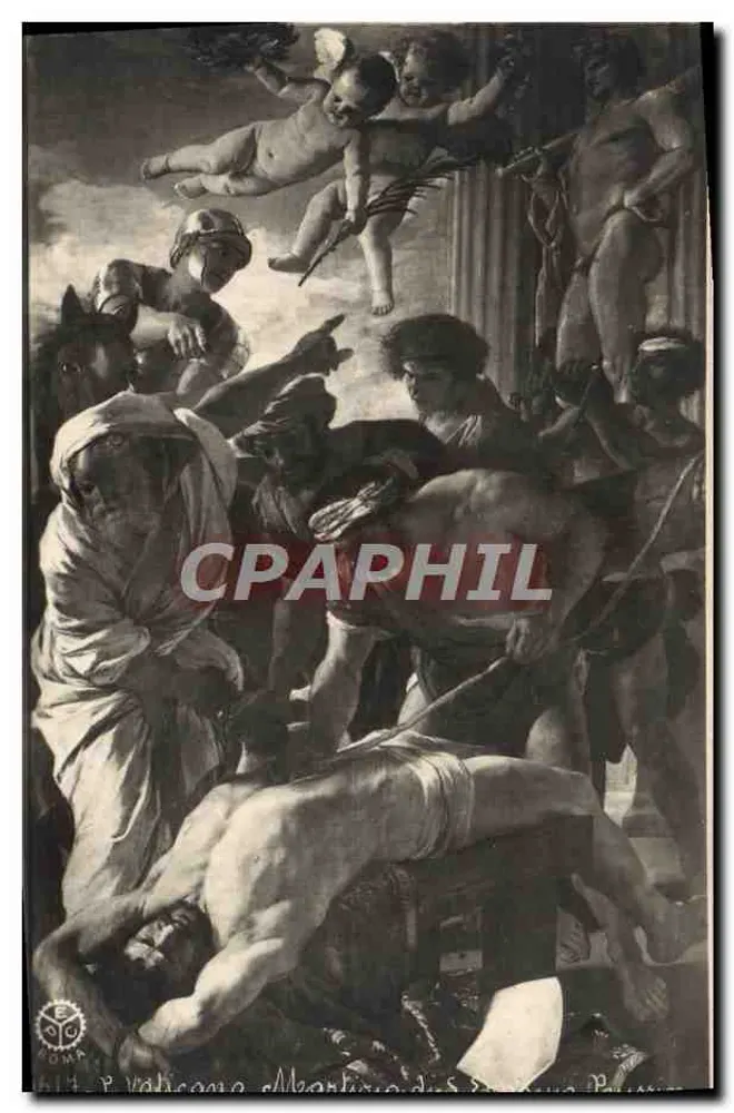 Martyrium des heiligen Joseph - Rom - Edition E. Roma - Vorderseite