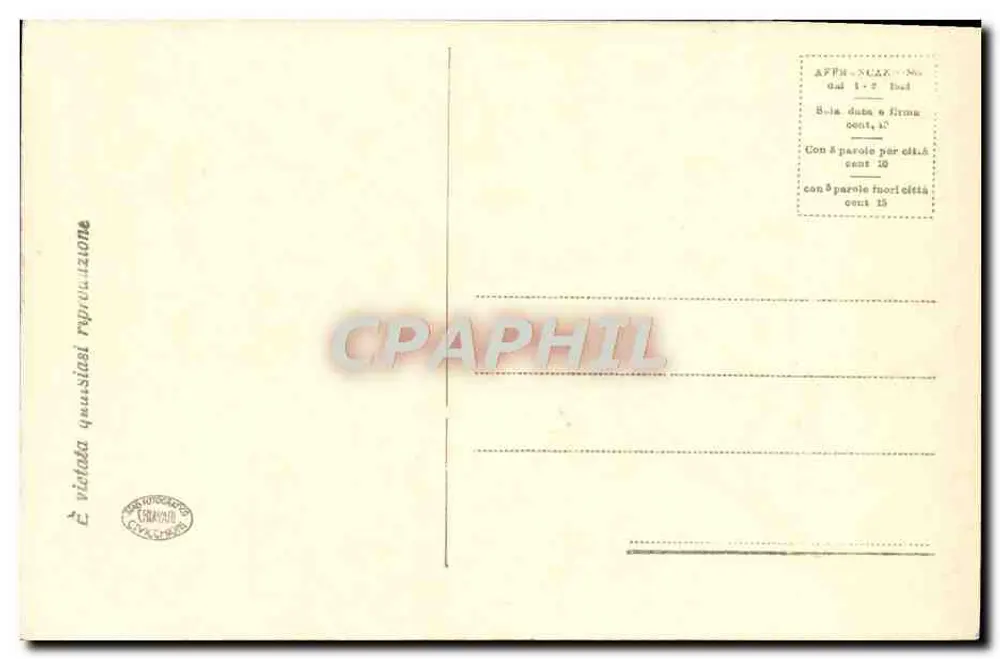 Roma - Capela Sistina - Céu da Lua — Editor: Melangeld, n° 4043 - Verso