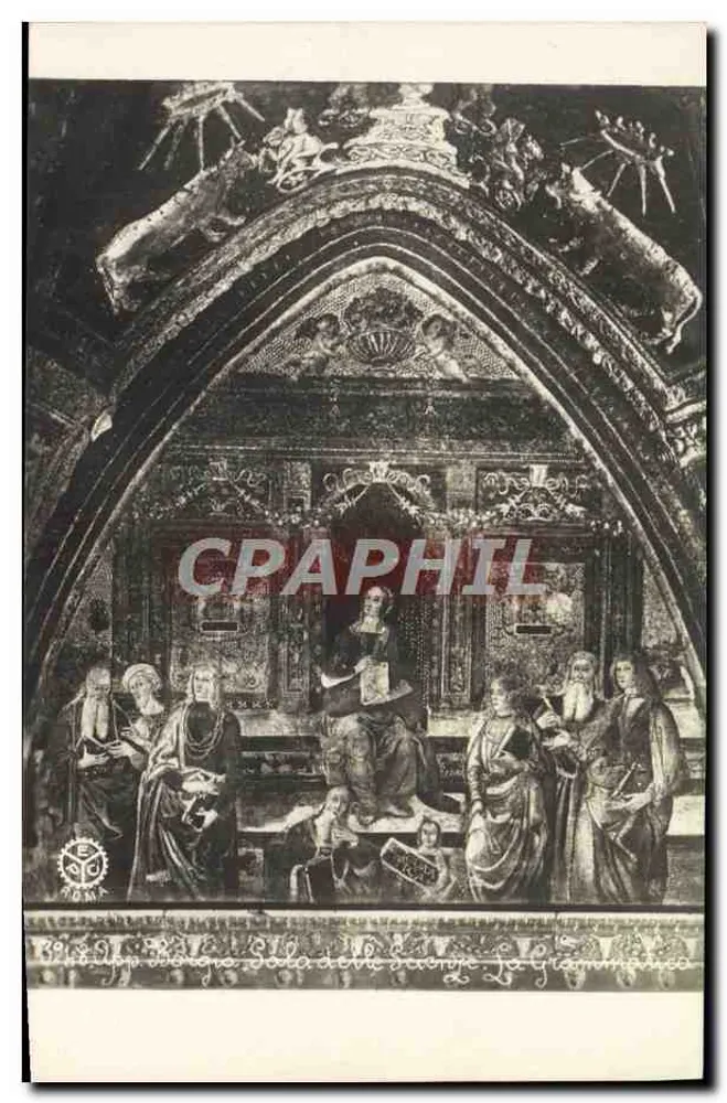 Cena religiosa — capela da Santa Cruz — P.E. Chauffourier, Roma - Frente