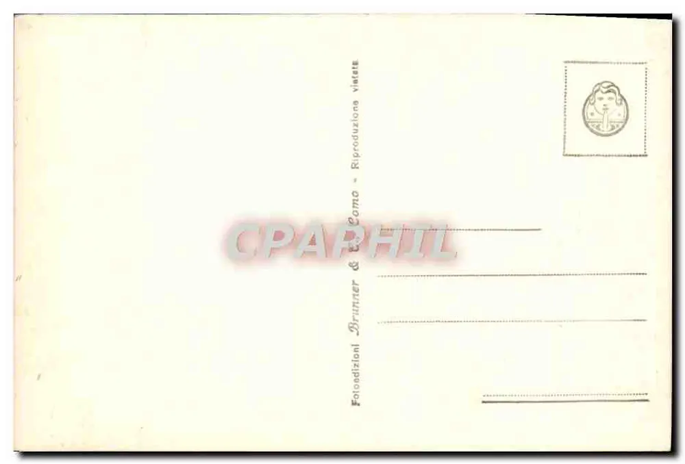 Ciudad del Vaticano — Jardín — Brunner & C. n° 1-531 - Reverso