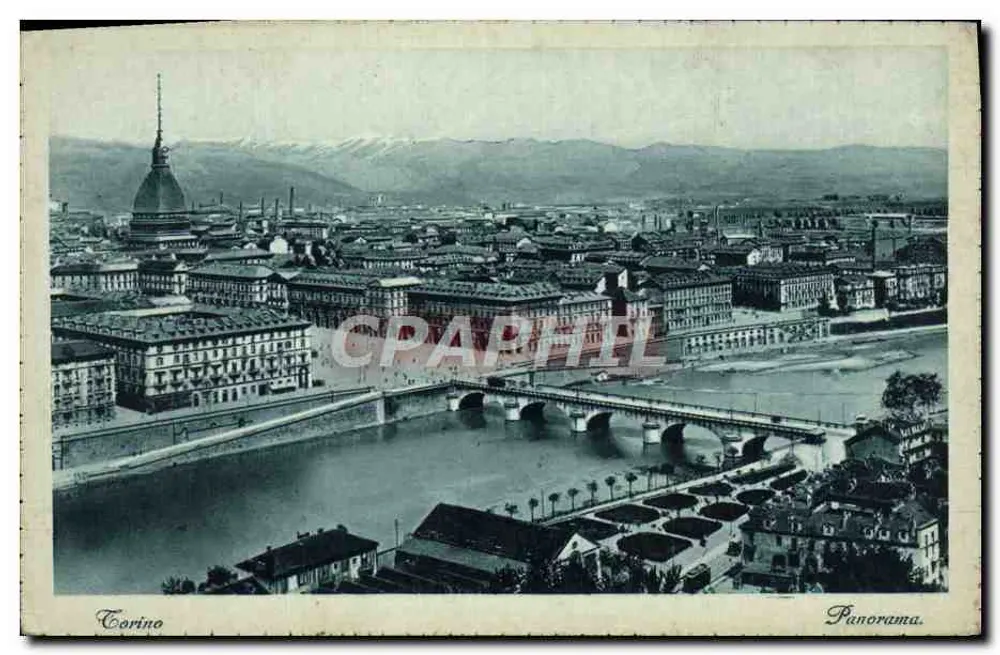 Torino — Panorama — wydawca Sovranfot - Awers