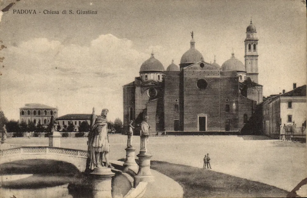 Padwa - Katedra św. Giustiny — Cartolera G. M. Prosdocimi, nr 1555 - Awers