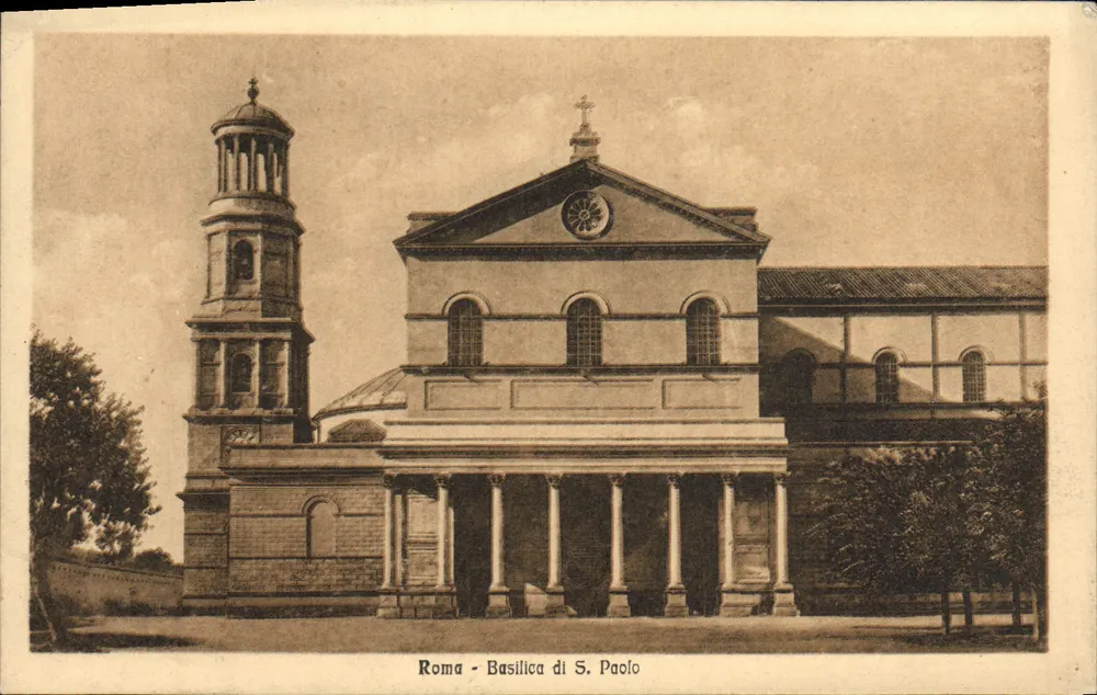 Roma - Basílica de S. Pablo — Edición Reservada E.G.D.V. - Anverso