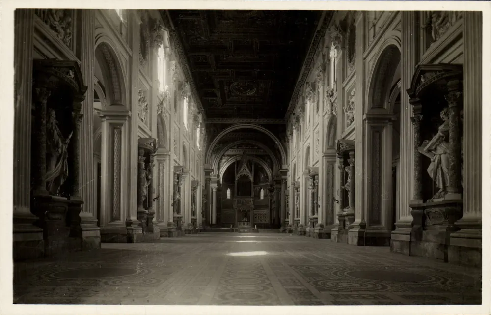 Basilika Saint-Jean-de-Lateranne — Hauptnische — Istituto Fotografico Italiano, n° 60518 - Vorderseite