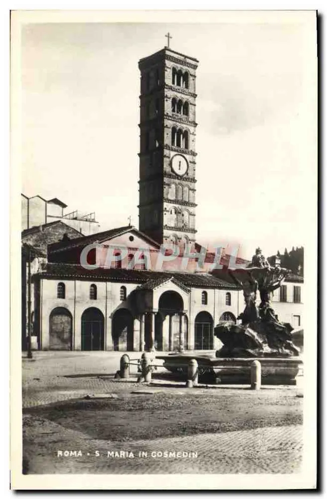 Roma - S. Maria in Cosmedin — editor STA, serie no visible - Anverso