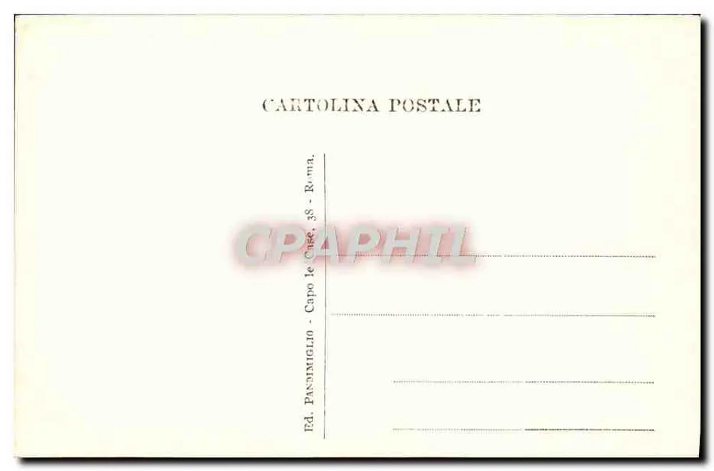 Roma - Interior da Escada Santa — editor Panamiglio, n° 923 - Verso