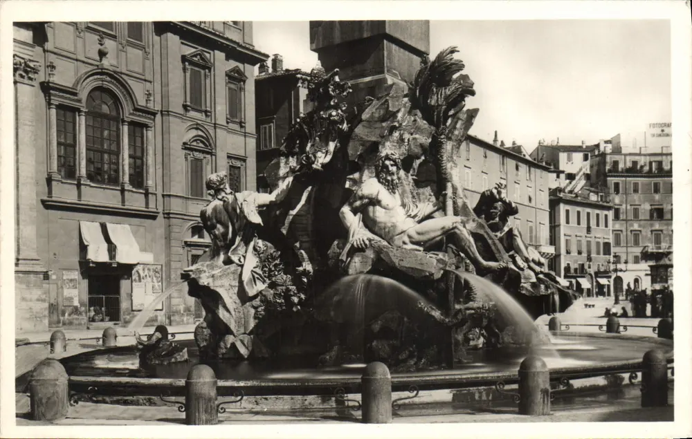 Fontana dei Quattro Fiumi — Piazza Navona — FOTOGRAFIA ROMA - Vorderseite