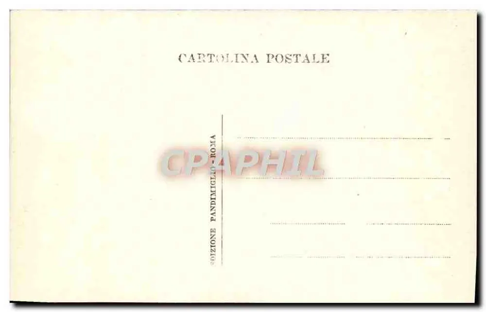 Roma - Cupola di S. Pietro da Villa Gabrielli — édition Pandimiglia, n° 837 - Rückseite