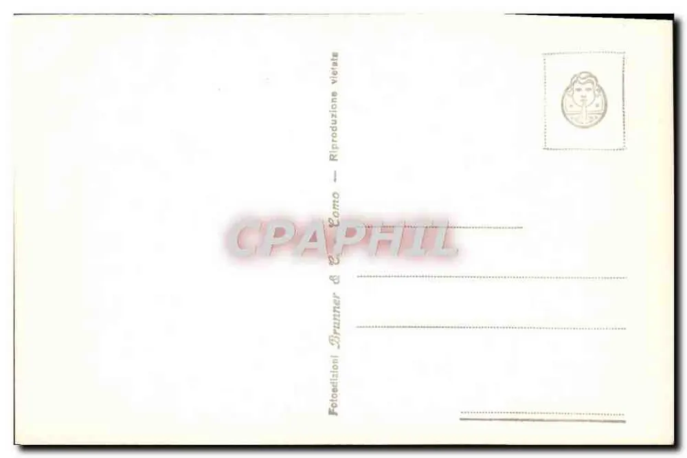 Roma - Piazza del Popolo — Obélisco e fonte — série 1-156, editor Brunner & C° - Verso