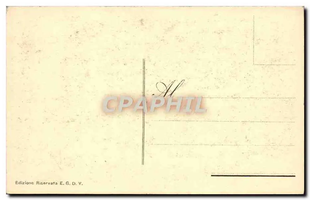 Roma - Villa Medici — vista arquitetônica — Edição reservada E.G.D.V. - Verso