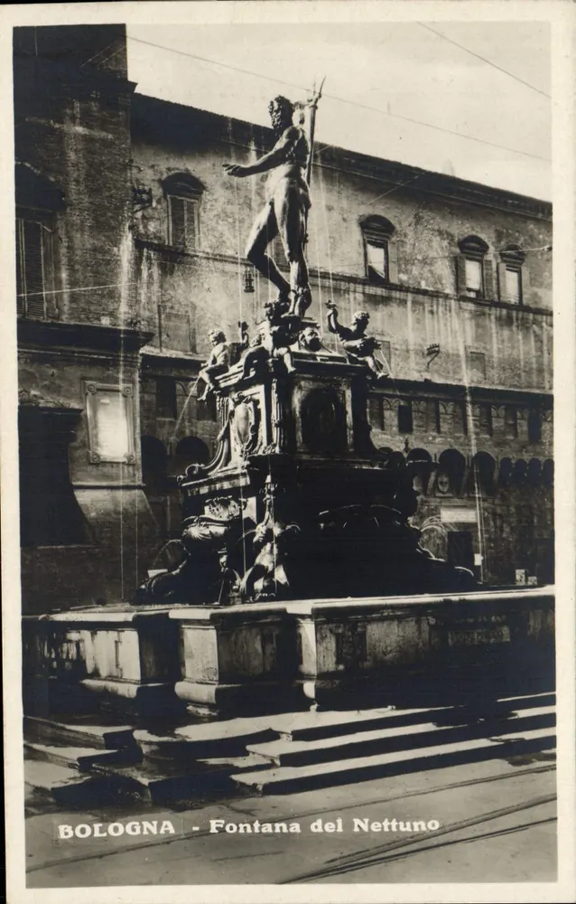 Bologna - Fontana del Nettuno — Verlag Edit. f.lli Marco - Milano - Vorderseite