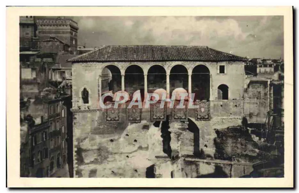 Roma - Loggia dos Cavaleiros de Rodes — Edição Brignéner, 1931 - Frente