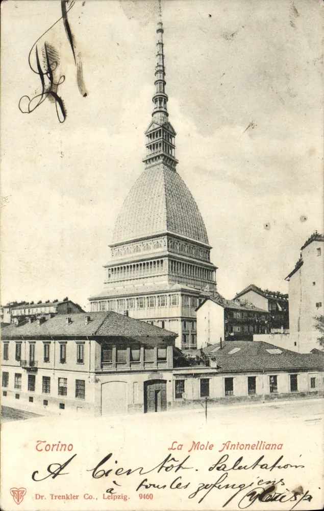 Torino — Mole Antonelliana — Dr. Trenkler Co., Leipzig, n° 9460 - Awers