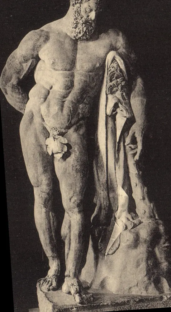 Statue des Glacon von Athen — Nationalmuseum Neapel — Verlag C. Cotim - NAPOLI - Vorderseite