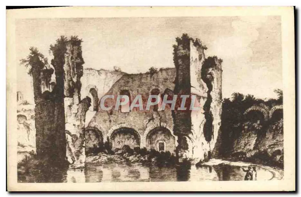 Pozzuoli — Tempel von Glunone am See Averno — Verlag Francesco Granito - Vorderseite