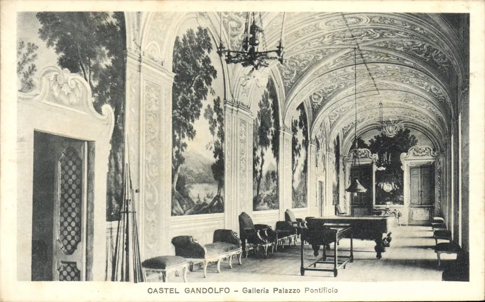 Castel Gandolfo — Galleria Palazzo Pontificio — Verlag R. Cagnoli n° 45790-162 - Vorderseite