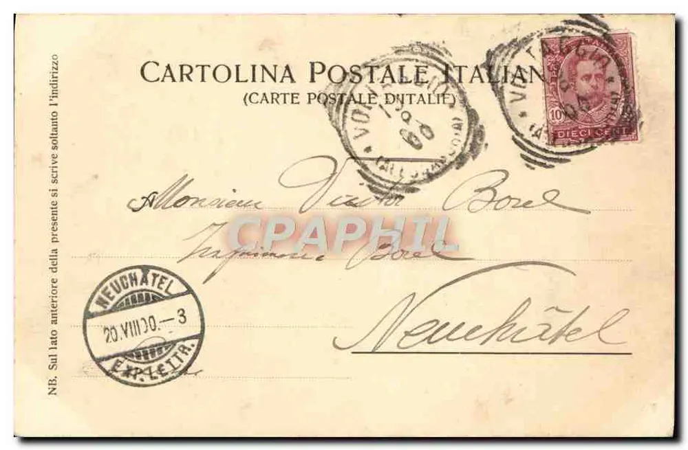 Serravalle Scrivia — N. S. di Monte Spineto — Cartoleria Bottazzi, n° 2837 - Verso