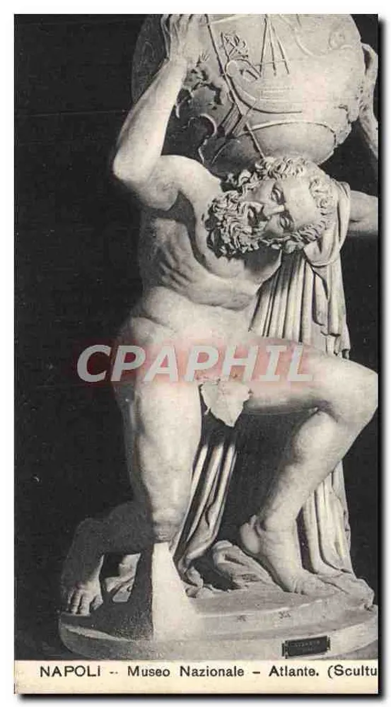 Neapel - Nationalmuseum - Atlas (Sculptur) - Vorderseite