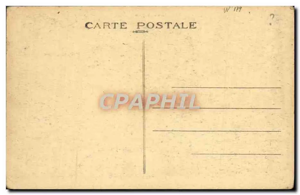 Pont du Sautet — Route von Mens nach Corps — Verlag Mlle Joubert, Gap - Rückseite