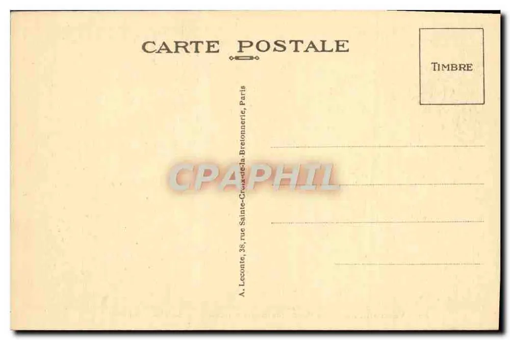 Versailles — O Parque. Os Banhos de Apolo — n°25 - Verso