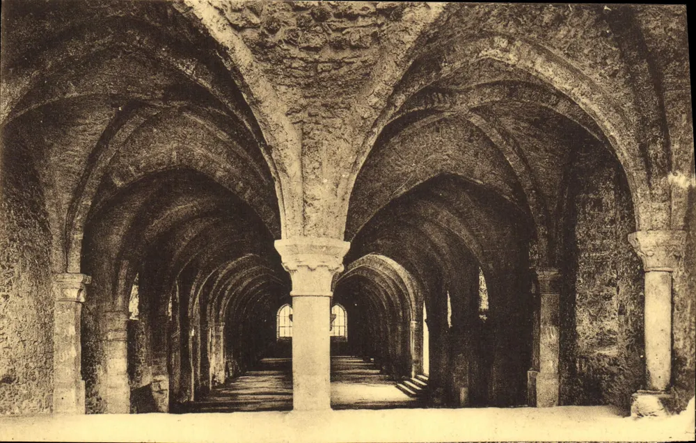 Abtei Vaux-de-Cernay — Schlafsaalgebäude — H.R. - Vorderseite