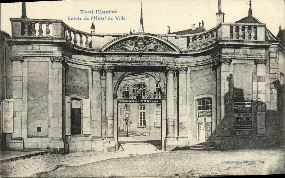 Toul — Eingang zum Rathaus — Prâtherne, Verlag, Toul - Vorderseite