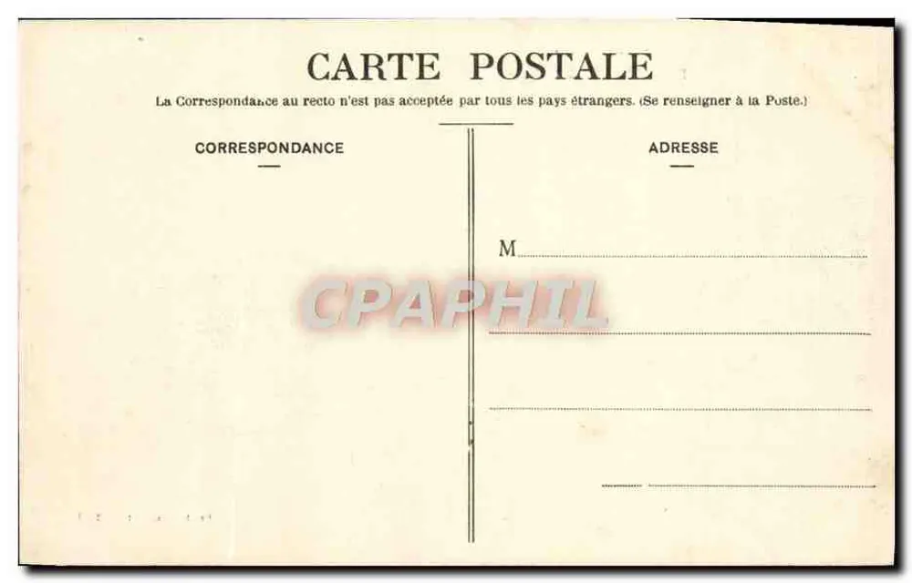 Toul — Eingang zum Rathaus — Prâtherne, Verlag, Toul - Rückseite