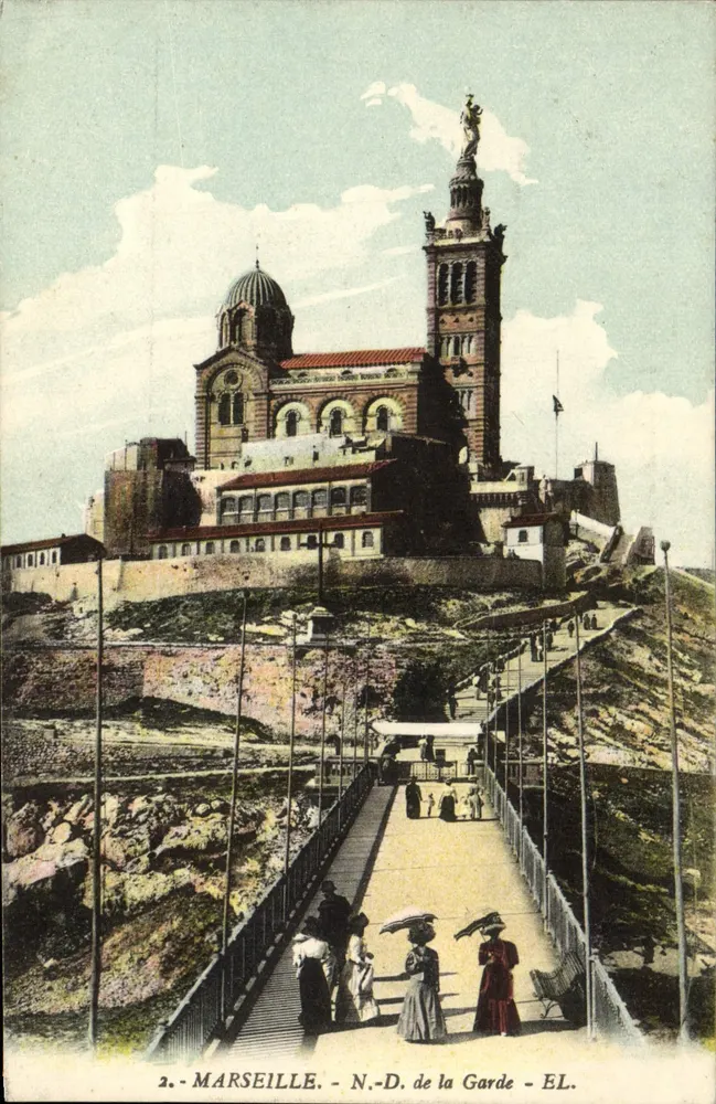 Marselha - Nossa Senhora da Guarda - EL. - Frente