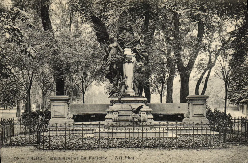 Paris - Monument de La Fontaine — ND Phot, n° 439 - Vorderseite
