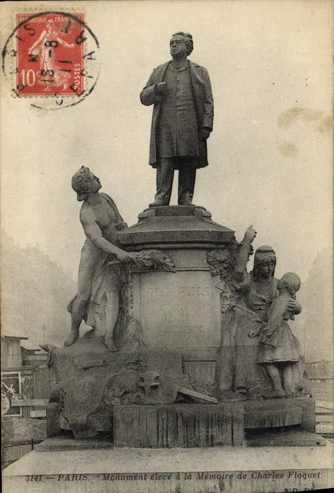Monument errichtet zur Erinnerung an Charles Floquet — Paris — N° 3141 - Vorderseite