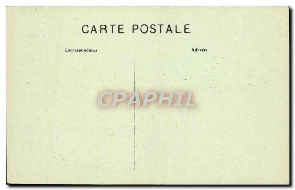 Verdun bombardeado — vista de rua com edifício danificado com a inscrição 'CAFÉ' — editor não visível - Verso