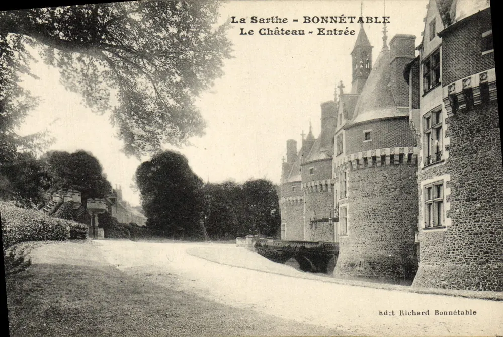 Bonnétabelle - Het Kasteel - Invoer — uitgever Richard Bonnétabelle - Voorkant