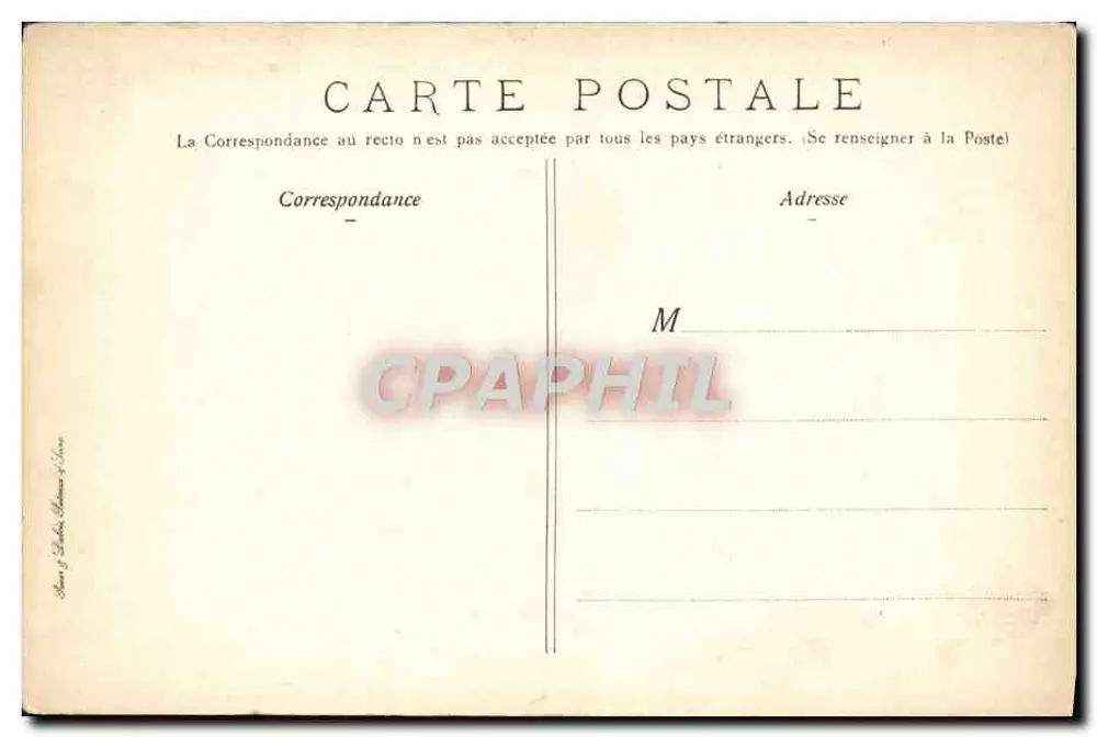 Evian e il Quai Baron de Blonay — Collezione della Società C. Saint — n° 109 - Verso