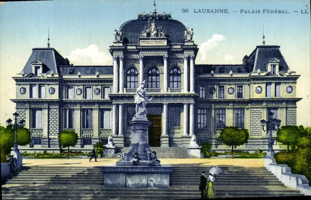 Losanna — Palazzo federale — LL - Recto
