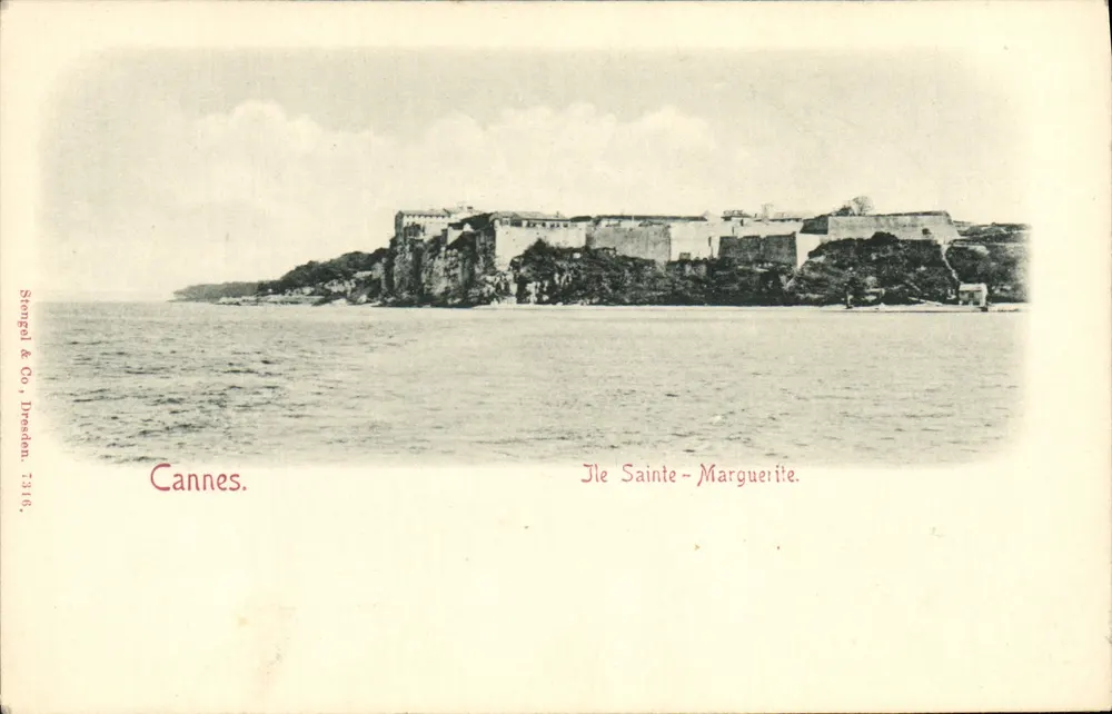Cannes — Île Sainte-Marguerite — Stengel & Co, Dresden, n° 1316 - Voorkant