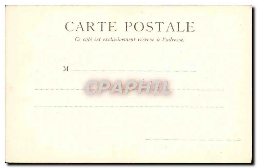 Cannes — Île Sainte-Marguerite — Stengel & Co, Dresden, n° 1316 - Achterkant