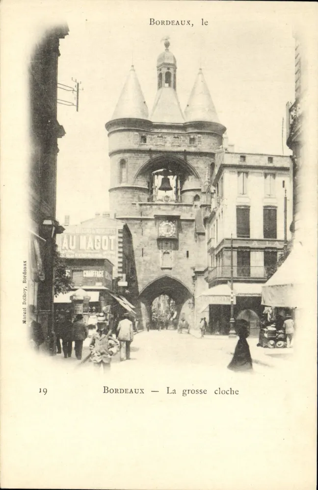 Bordeaux, a grande sineta — Marcel Dalbouy, n°19 - Frente