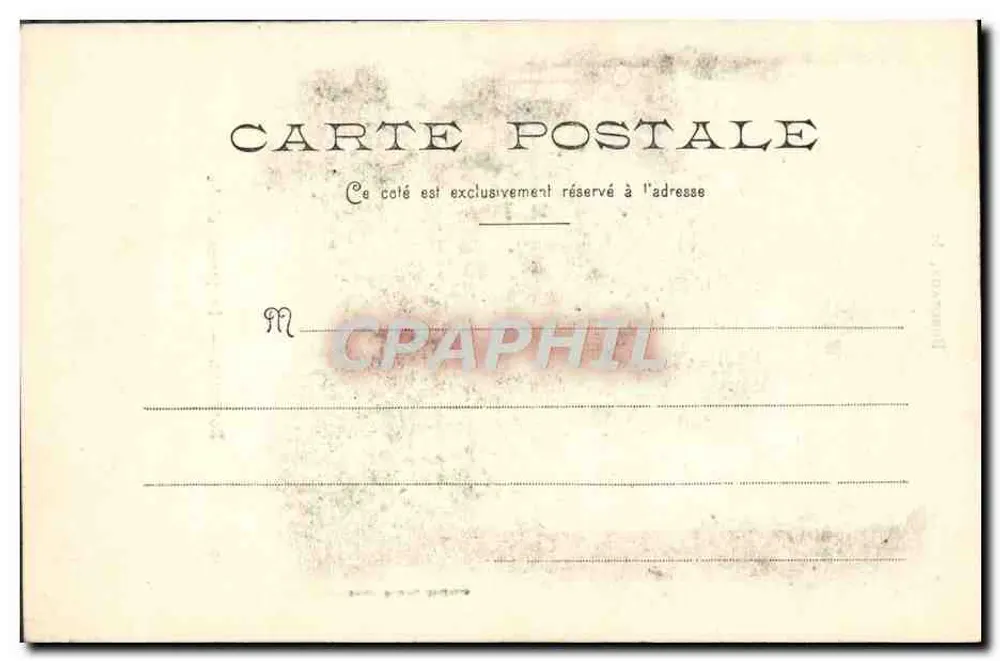 Bordeaux, a grande sineta — Marcel Dalbouy, n°19 - Verso