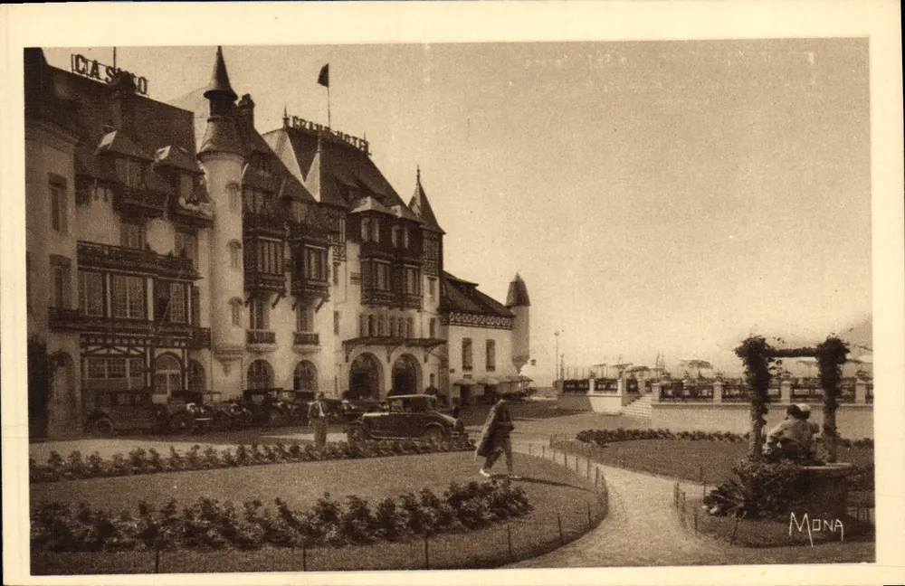 Pourville — Il Grand Hôtel — Edizioni d'arte MONA - Recto