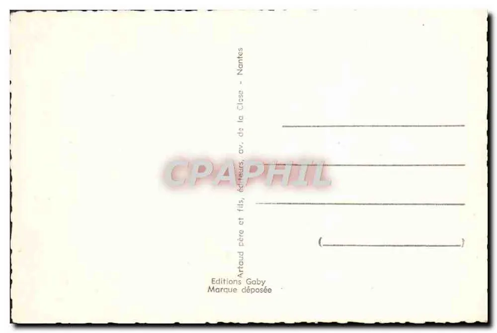Lisieux (Calvados) — Avenue Sainte-Thérèse und die Basilika — Editions Gaby - Rückseite