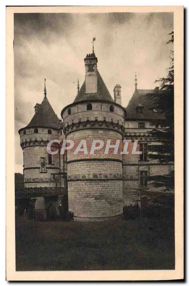 Schloss Chaumont-sur-Loire — Eingangstürme — Service Commercial d'Éditeurs Historiques, Paris - Vorderseite