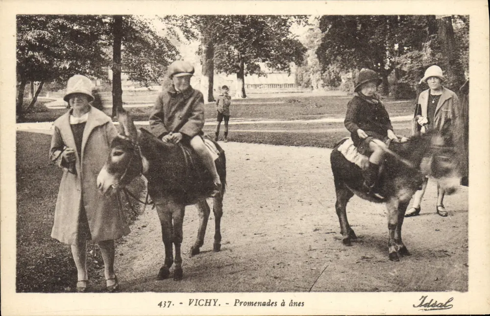 Vichy - Eselsritte - Ideal-Edition Nr. 437 - Vorderseite