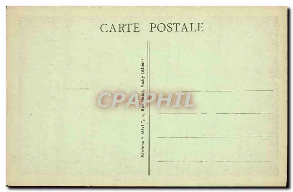 Vichy - Eselsritte - Ideal-Edition Nr. 437 - Rückseite