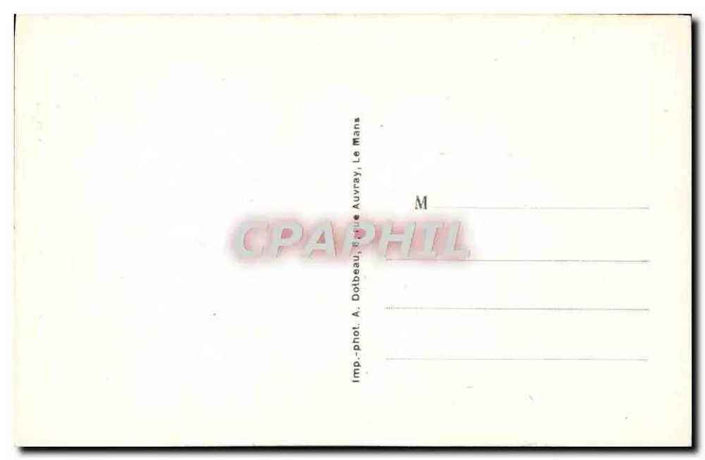 TORCÉ-en-VALLÉE (Sarthe) — A Igreja - Verso