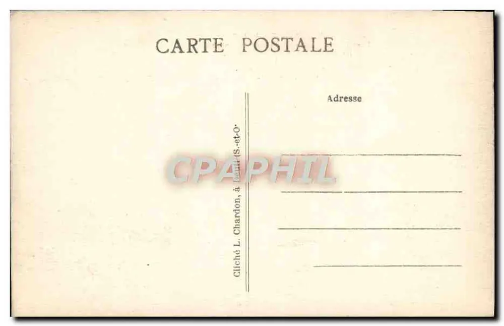Ermenonville (Oise) — casa histórica onde jantaram Joseph II e Gustave III — cliché L. Chardon - Verso