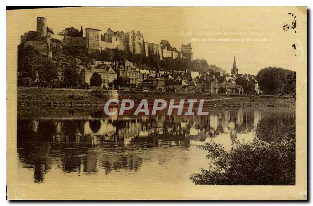 Chinon — O Castelo (Monumento Histórico) — Edit. Doranze - Tours - Frente